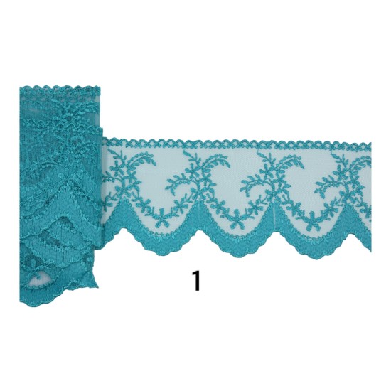 Γαλλική δαντέλα σαντιγί 7,5 cm   ()