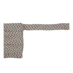 κορδόνι Πολύχρωμο πλακέ 1cm