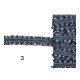 Τρέσα σενίλ 2cm σε 3 χρώματα  (111391)