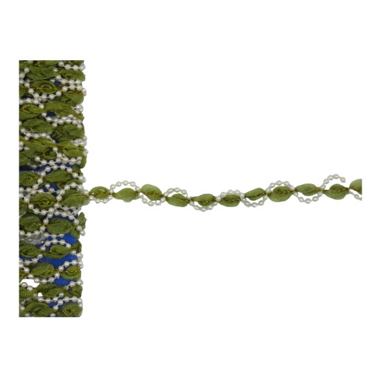 Τρέσα με σχέδιο ζικ ζακ πέρλα 1cm ()