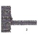 Τρέσα σενίλ 2cm σε 3 χρώματα  (111390)