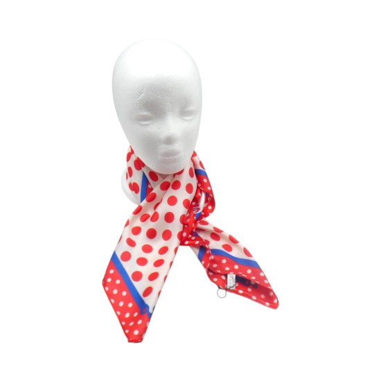 Μαντήλι σατέν πουά 0,55 x 0.55 ()