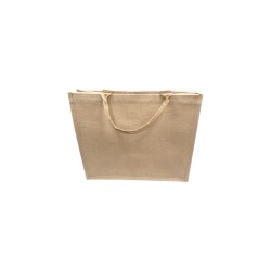 Γιούτα Τσάντα μπεζ 42 x 33 x 19 cm  