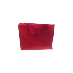 Γιούτα Τσάντα μπορντό 42 x 33 x 19 cm  