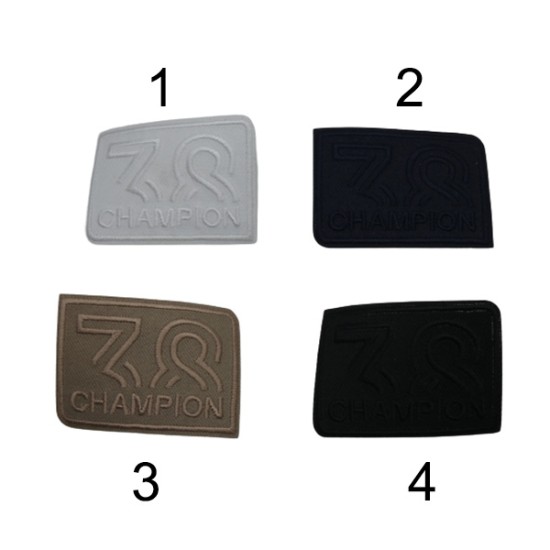 Θερμοκολλητικό μοτιφ σε 4 χρωματα 5,5 x 4 cm ()