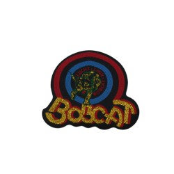 Θερμοκολλητικό μοτιφ bobcat 7x5.5 cm