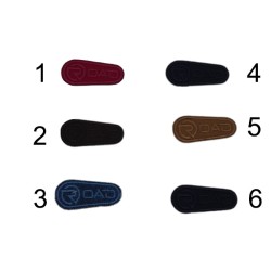 Θερμοκολλητικά σήματα 3 x 2 cm σε 6 χρώματα Θερμοκολλητικά σήματα 3 x 2 cm σε 6 χρώματα