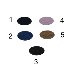 Θερμοκολλητικό μοτίφ 3 x 2 cm σε 5 χρώματα Θερμοκολλητικό μοτίφ 3 x 2 cm σε 5 χρώματα