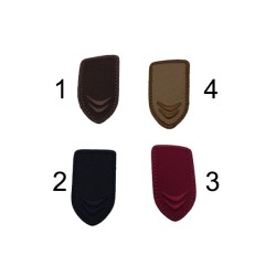 Θερμοκολλητικό μοτίφ 4 x 2.5 cm σε 4 χρώματα Θερμοκολλητικό μοτίφ 4 x 2.5 cm σε 4 χρώματα