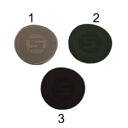 Θερμοκολητικό μοτίφ κυκλικό 3 cm σε 3 χρώματα Θερμοκολητικό μοτίφ κυκλικό 3 cm σε 3 χρώματα