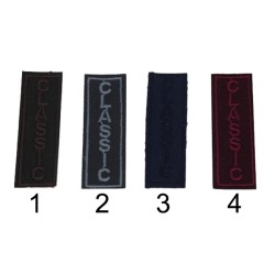 Θερμοκολλητικά σήματα 5 x 2 cm σε 7 χρώματα