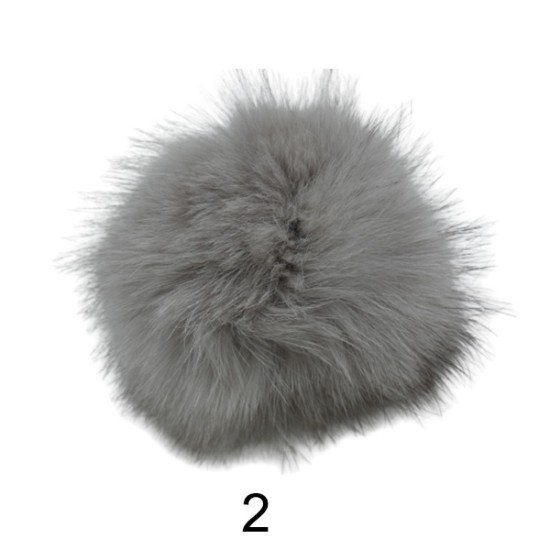 Πον πον ακρυλικά γουνάκια σε 6 χρώματα (96685)