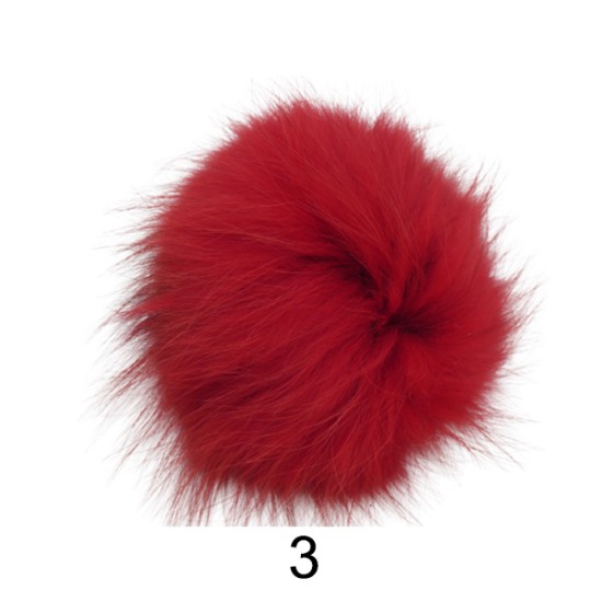 Πον πον ακρυλικά γουνάκια σε 6 χρώματα (96686)