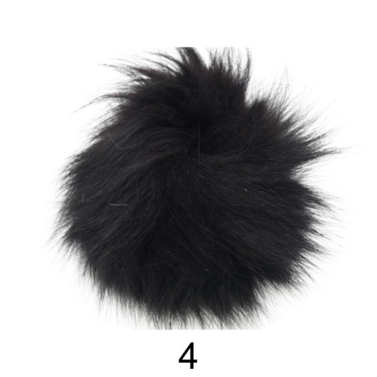 Πον πον ακρυλικά γουνάκια σε 6 χρώματα (96687)