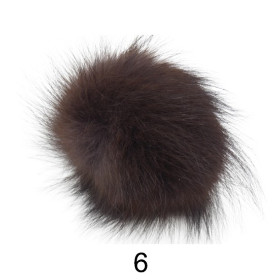 Πον πον ακρυλικά γουνάκια σε 6 χρώματα (96689)