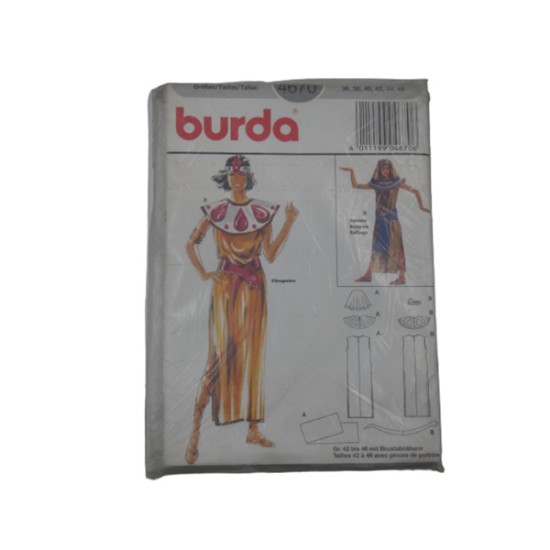 Στολή Κλεοπάτρας Burda πατρον 4670 ()