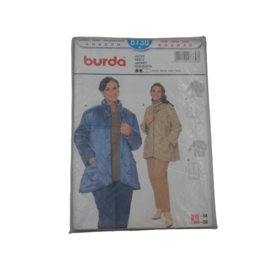 Ζακέτα Burda πατρον 8730 ()