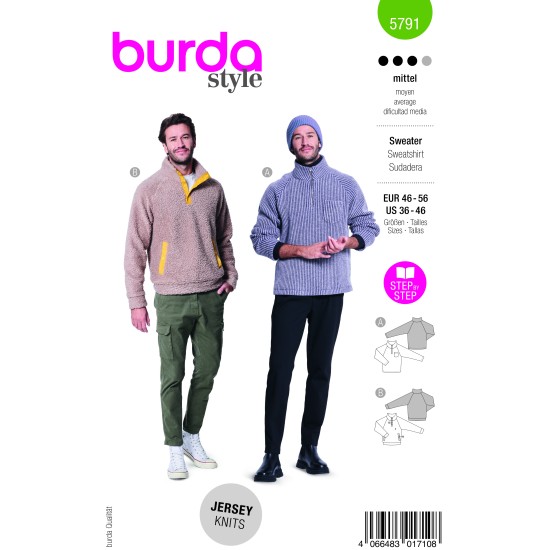 Burda Πατρόν 5791 ()