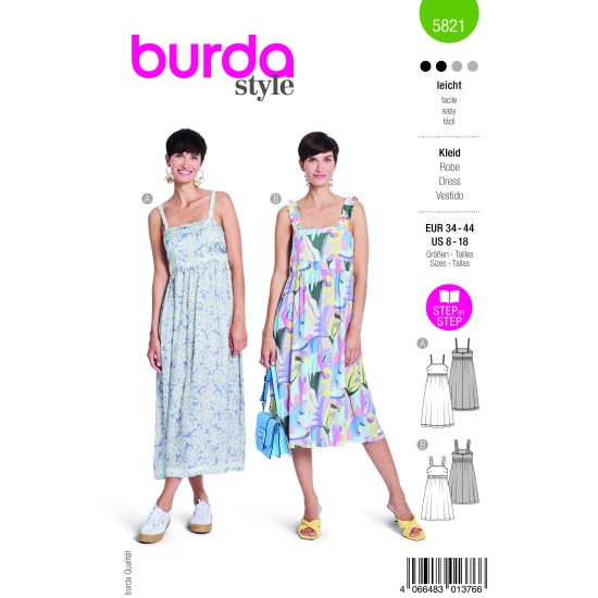 Burda Πατρόν 5821 ()