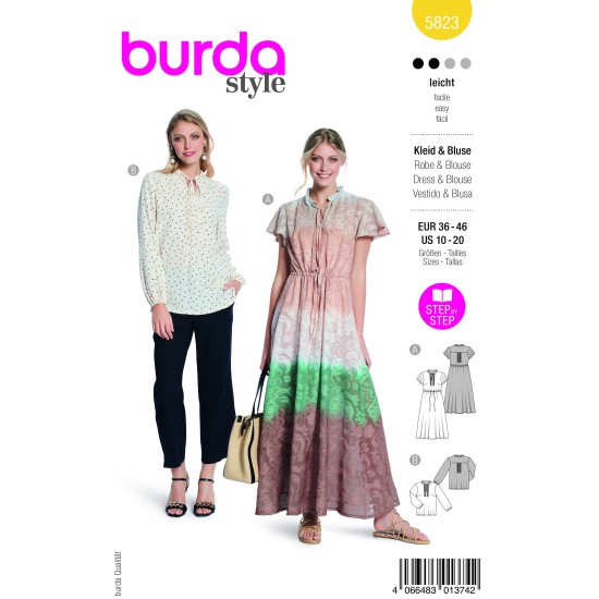 Burda Πατρόν 5823 ()