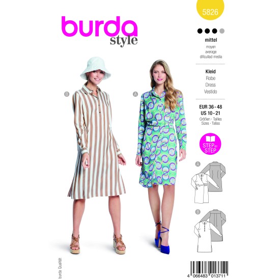 Burda Πατρόν 5826 ()