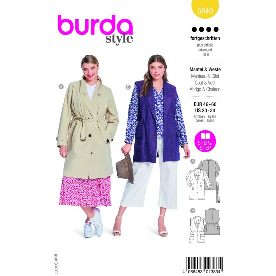 Burda Πατρον 5840 ()