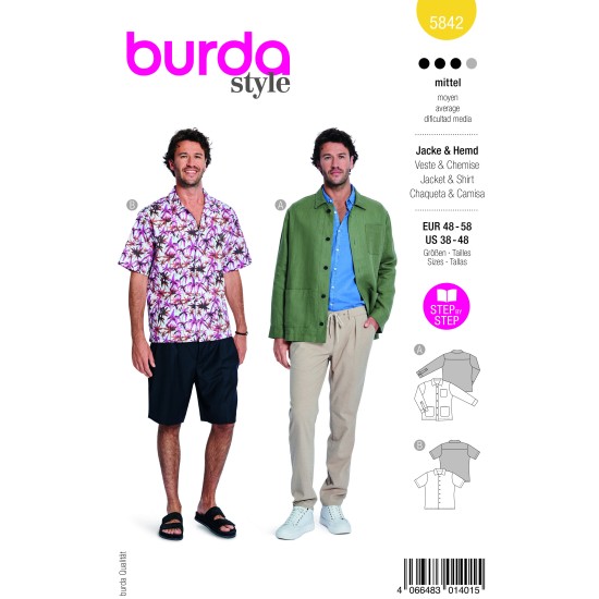 Burda Πατρον 5842 ()