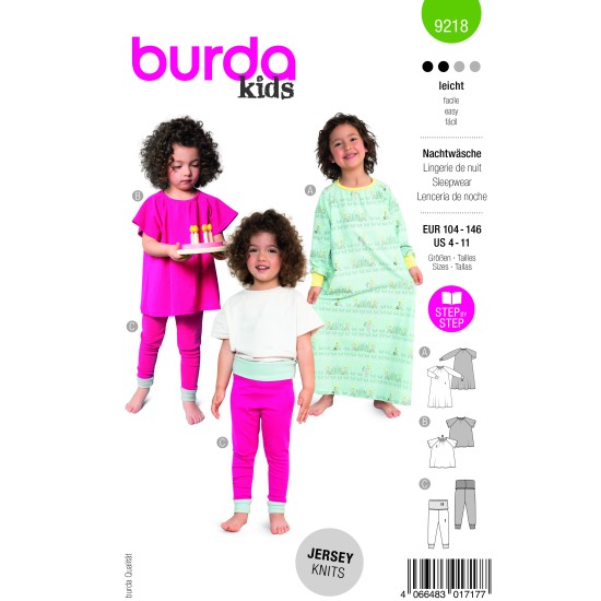 Burda Πατρον 9218 ()