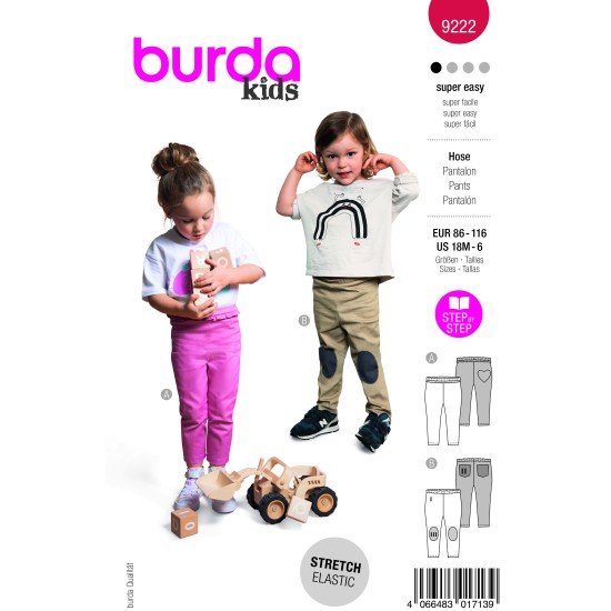 Burda Πατρον 9222 ()