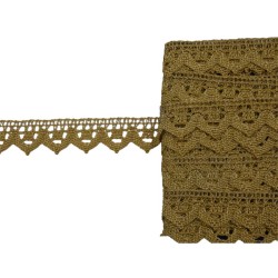 Δίχρωμη δαντέλα για κέντημα 2,5cm 