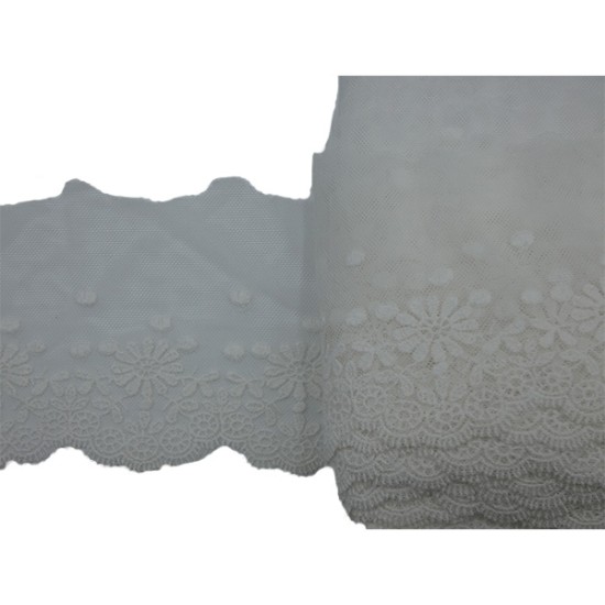 Δαντέλα γαλλική σαντιγί 9cm ()