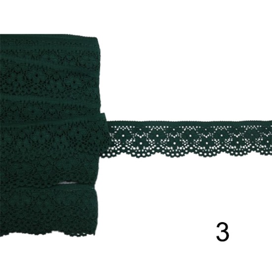 Δαντέλα ελαστική  (3 χρώματα) (104925)