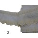 δαντέλα τρουτρου 4cm σε 4 χρώματα   (105814)