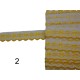 Δαντέλα με κέντημα 2cm  (103689)
