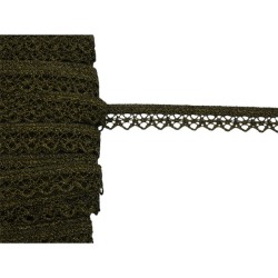 Χρυσή δαντέλα με μύτες 1,5 cm Χρυσή δαντέλα με μύτες 1,5 cm