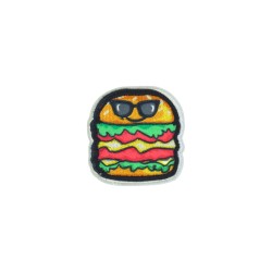 Θερμοκολλητικό μοτίφ burger