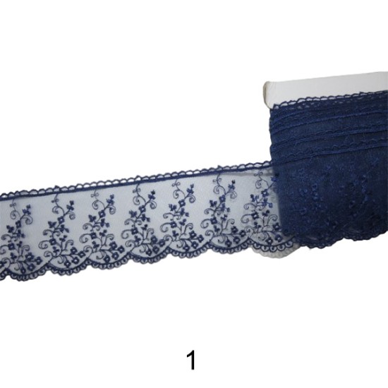 Γαλλική δαντέλα σαντιγί 8 cm  ()