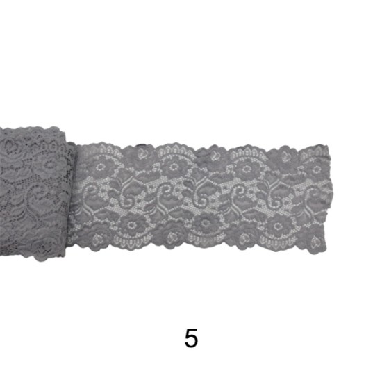 Ελαστική δαντέλα 13 cm σε 8 χρώματα (92051)
