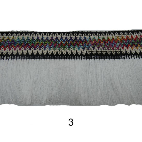 Βαμβακερό κρόσσι μπόχο 15,5 cm (92219)