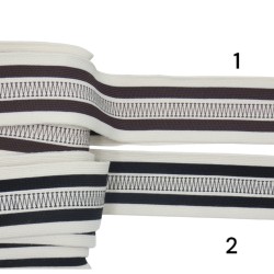 Υφασμάτινη τρέσα ελαστική σε 2 χρώματα 4,50 cm