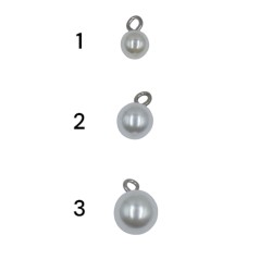 Στρογγυλό κουμπί περλα Στρογγυλό κουμπί περλα