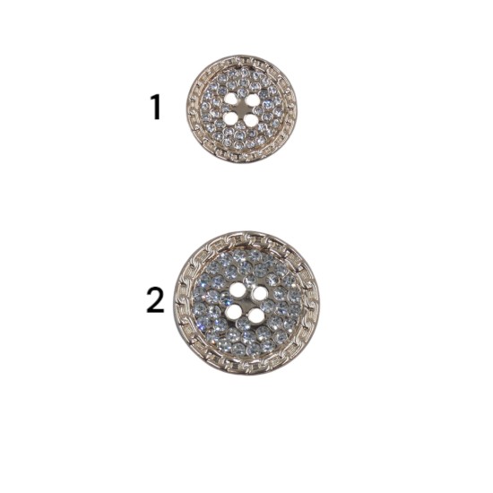 Κουμπί μόδας με στρας ()