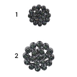 Κουμπί μόδας με στρας