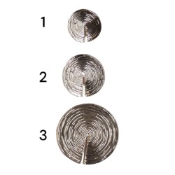 Μεταλλικό κουμπί μπρονζέ