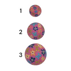 Κουμπία μεταλλικά ζωγραφισμένα