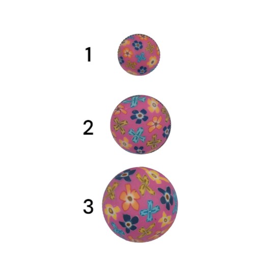 Κουμπία μεταλλικά ζωγραφισμένα ()