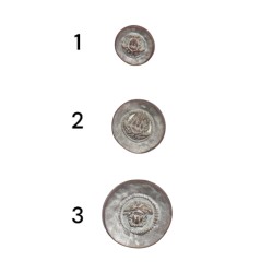 Μεταλλικό κουμπί με οικόσημο