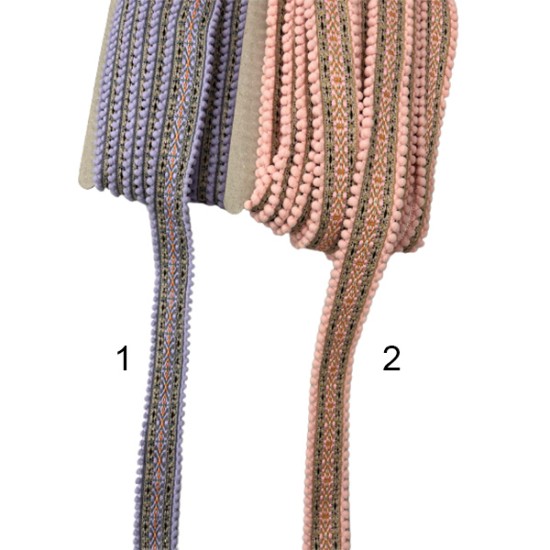 τρέσα υφαντή  με πον-πον ()