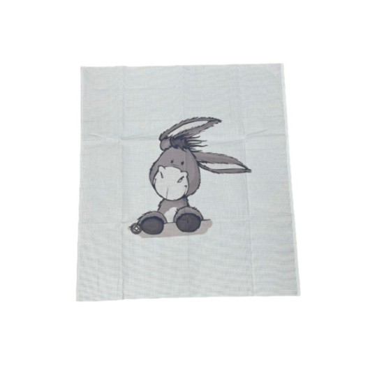 ΣΤΑΜΠΩΤΟ ΚΟΥΒΕΡΤΑΚΙ ΓΑΙΔΟΥΡΑΚΙ 0,90 Χ1,00 Μ ΑΝΘΕΜΙΟ ()