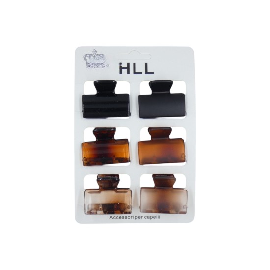 Σετ κλάμερ μαλλιών 6 τεμαχίων () Σετ κλάμερ μαλλιών 6 τεμαχίων ()